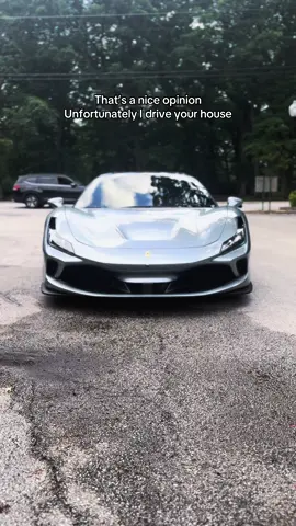 That’s a strong take… for someone who couldn’t afford my lug bolts. #ferrari #ferrarif8 #fyp 
