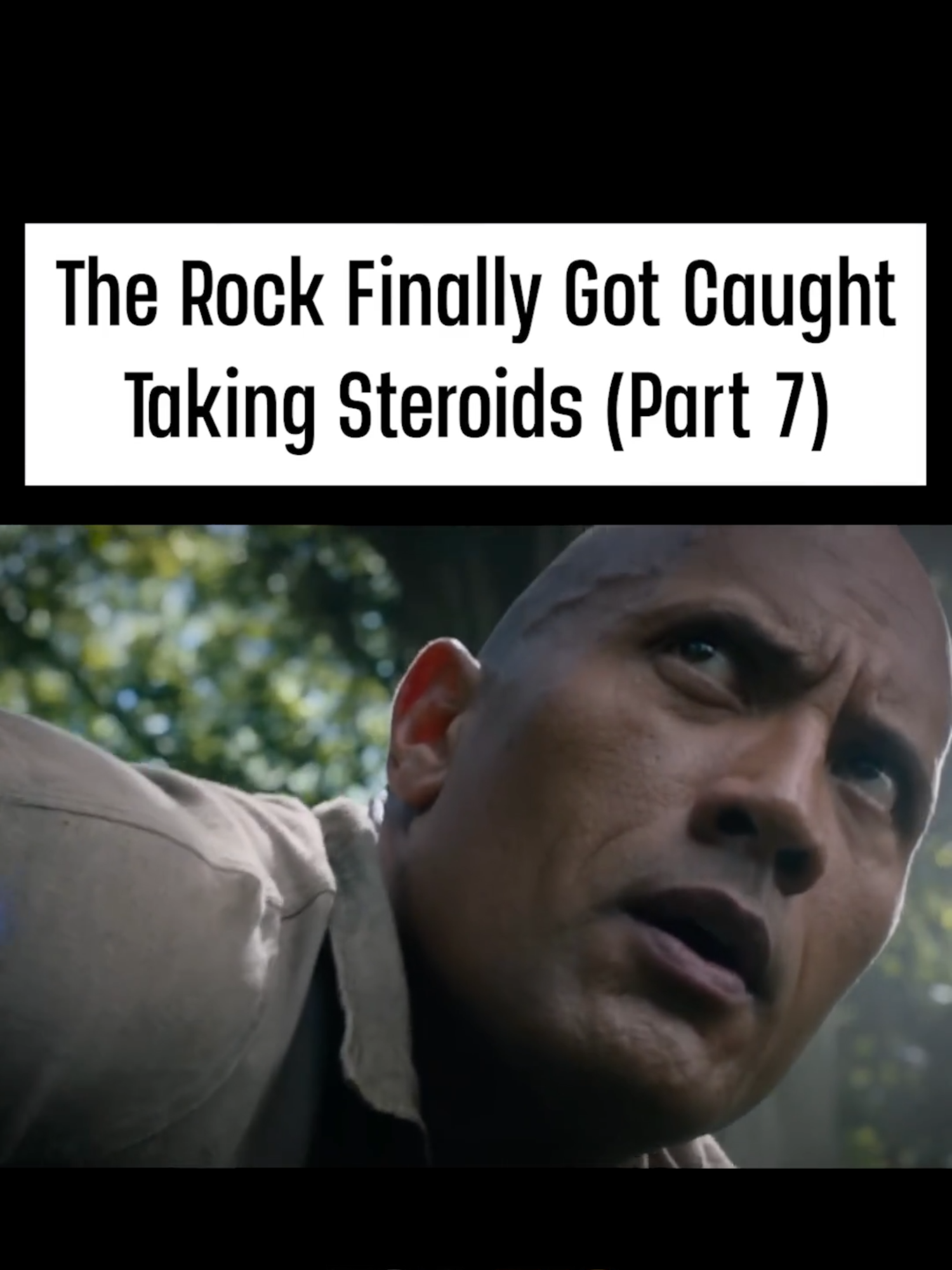 The Rock Finally Got Caught (Part 7) #therock #dwaynejohnson