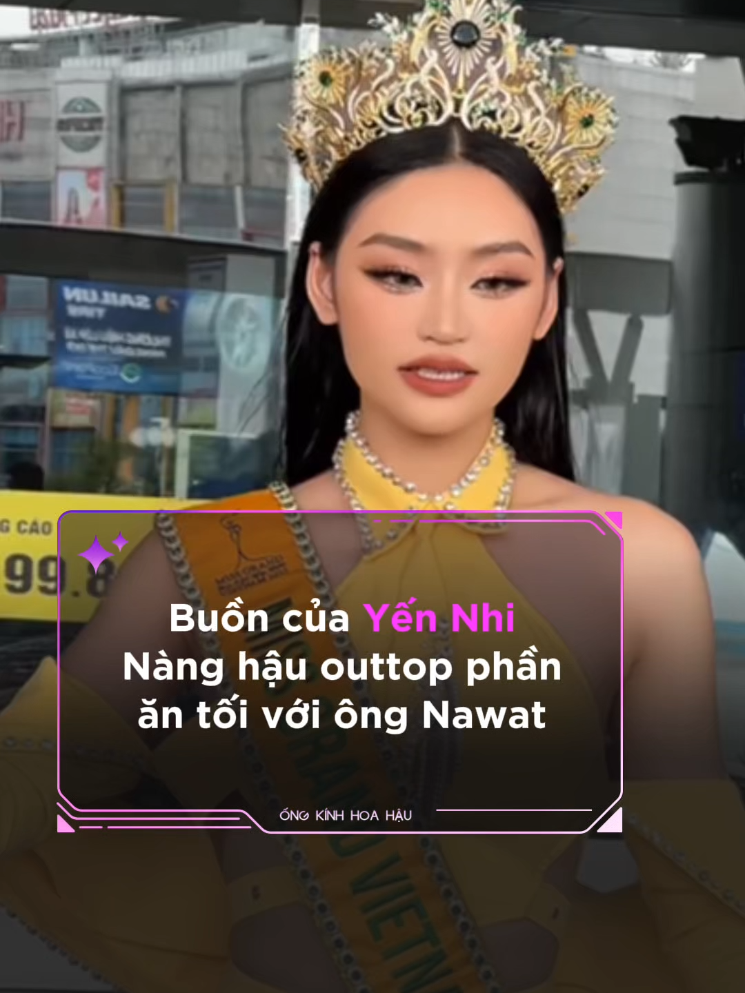 Thua keo này ta bày keo khác nha bà #missgrandinternational #missgrandvietnam #yennhi #nguyenthucthuytien #senvang