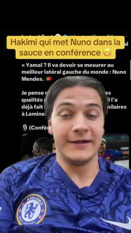 Achraf tu vas pousser Lamine à vous faire du mal. #lamineyamal #nuno #hakimi #psg #barca 