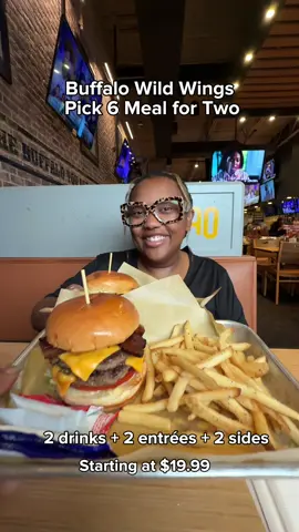 Pick 6. Pay less. Eat more. 💛   #buffalowildwingspartner 