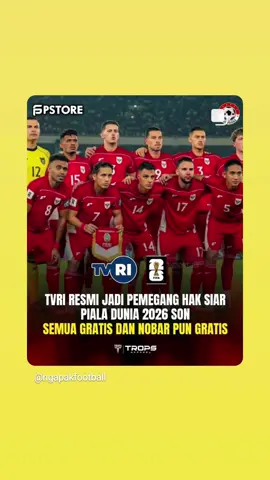 piala dunia 2026 live di TV TVRI.