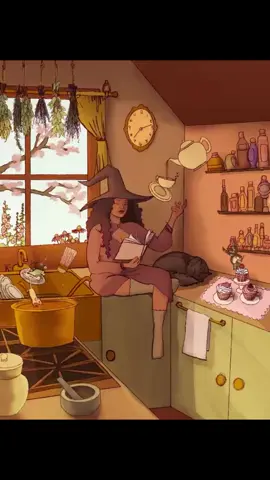 This piece helped me find my love for art again after a long time where I’ve struggled to enjoy it. A full scene with a background is often terrifying for me, but doing almost everything on just one layer and letting it be imperfect reignited my love for drawing. #art #drawing #speedpaint #artist #procreate 