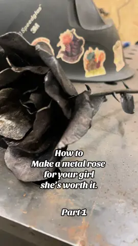 No girl so its for my mom:)#welding #fy #metalflower #vira #fyppp 