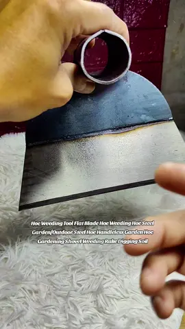 #Hoe #WeedingTool #FlatBladeHoe #WeedingHoe Steel Garden/Outdoor #steelhoe  Handleless Garden Hoe Gardening Shovel Weeding Rake Digging Soil