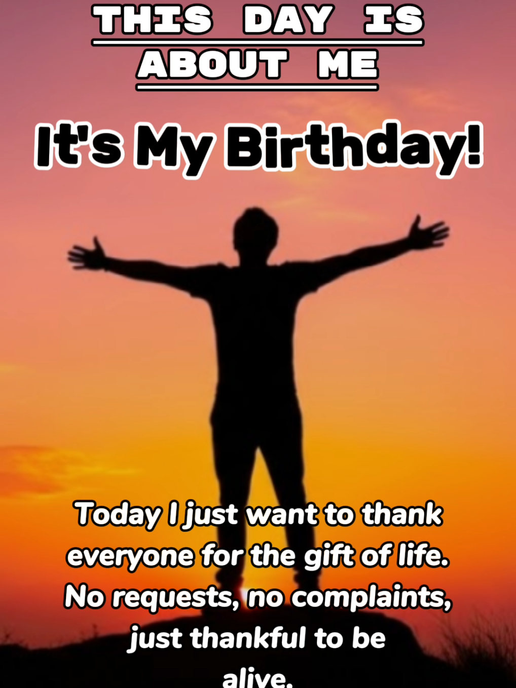 This day is about me - It's My Birthday - today -  Welcome to Birthday Original Songs! Dive into our unique collection of original birthday songs, greetings, messages, wishes, and memes crafted to make your celebrations even more special. Whether you're looking for a heartfelt serenade, a lively party tune, or something uniquely personalized, we have a song for every birthday vibe. Subscribe and join us in spreading joy and memorable melodies on every birthday occasion!