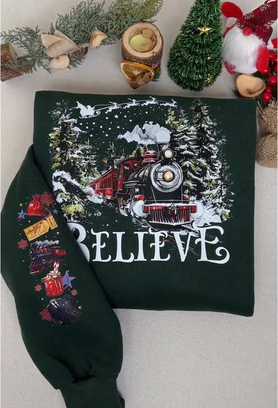 This shirt is EVERYTHING I want for Christmas 🎁😍 #polarexpress #polarexpresstrain #thepolarexpress #christmasmovies #merrychristmas #xmas #2000snostalgia #christmassweatshirt #christmashoodie #winter #believe #giftideas #xmasfyp #christmasgift #christmas2025 