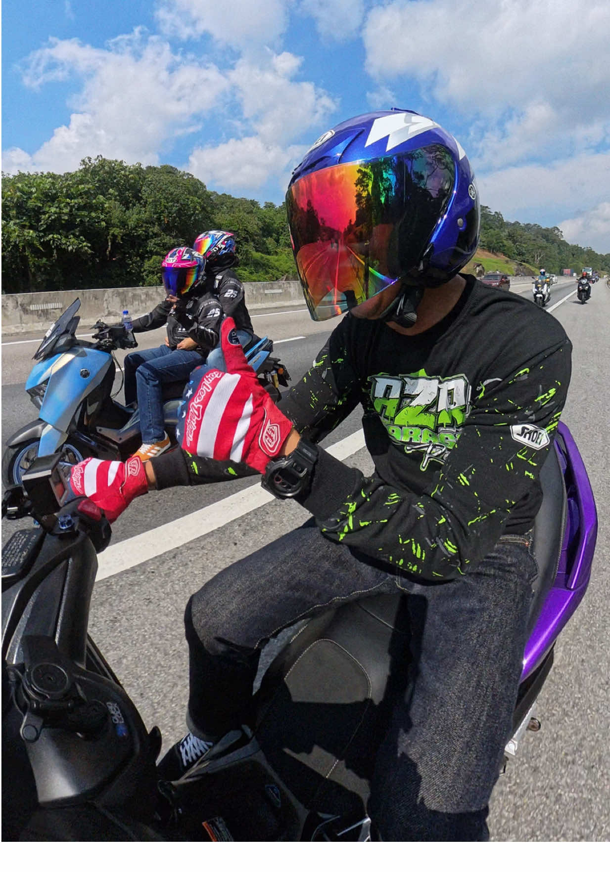 Ok bang cun.. #azrgarage #bikeweek #dibw25 #azrgarageracing #azrgaragejb 