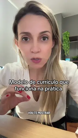 Se você receber esse modelo + modelo de carta de apresentação + aprender todas as estratégias de palavras-chave e ainda ter seu currículo analisado por mim de forma individual é só clicar no meu link da bio! #fyp #carreira #recolocacao #linkedinbrasil #rh 