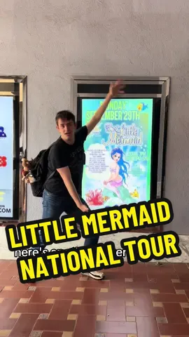Another day on tour! #actor #nationaltour #theatre #littlemermaid 