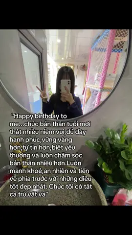 Happy birthday to me 1/10/2025