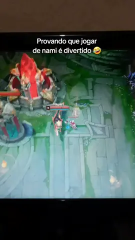 Eu si divirto KKKKKKKKKK #meme #lol #leagueoflegends #nami #gameplay 