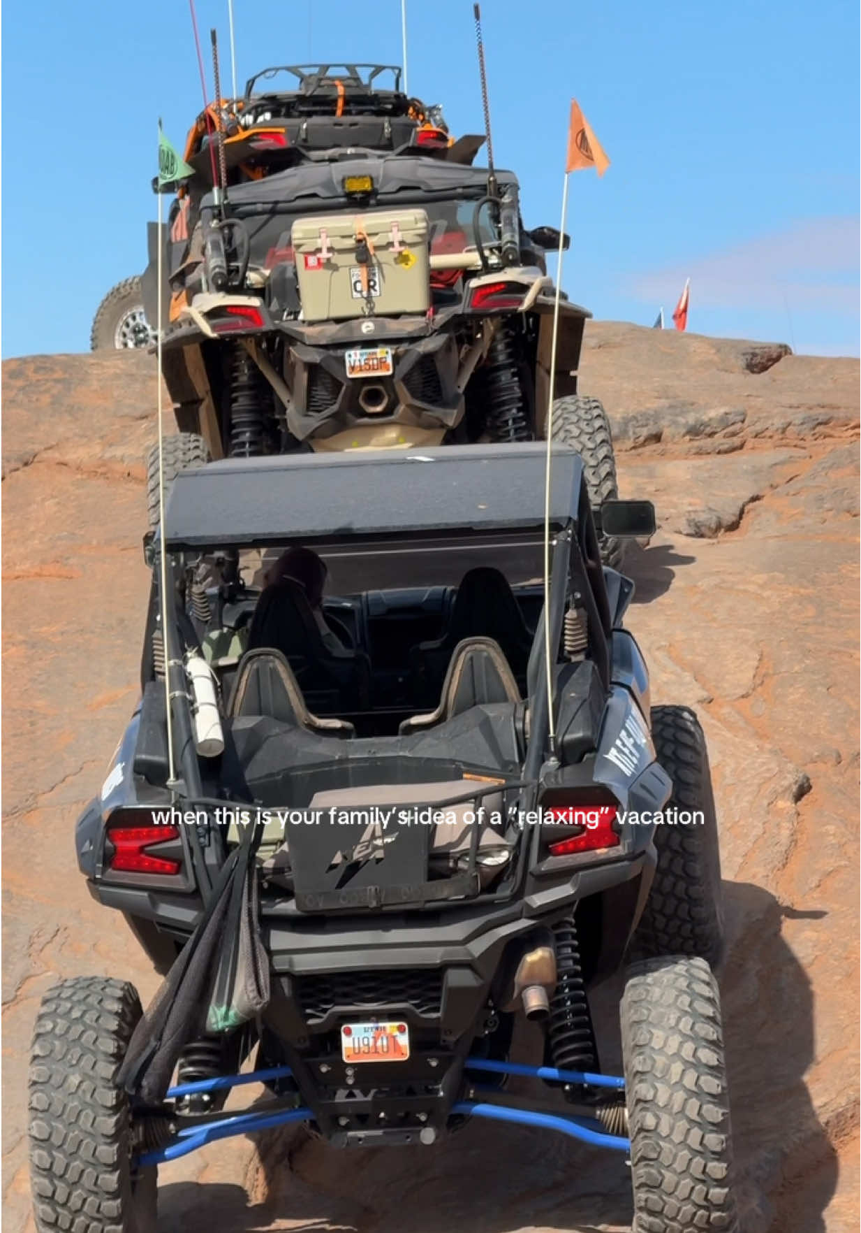 Wouldn’t have it any other way! #offroadinglife #utvaddicts #moabutah #hellsrevengetrail 