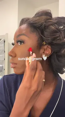 Grwm for a tie game 🤯 lashes as always by @Yourfavelashartist  #fyp #grwm #girlyaesthetic 