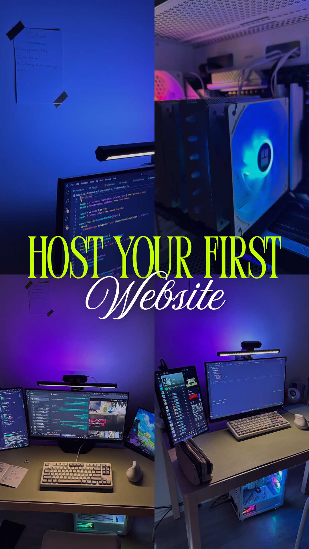 Host your first website for free! 🩷 • ⊹ ࣪ ˖ Save this post for later! ⊹ ࣪ ˖ • This is the next step after coding your website! Hosting is really important if you want to code websites and go into webdev path, since it will be the gate between the world and your beautiful creations hehe 🤭 • Github Pages is a wonderful and free option, but here are the things you should keep in mind: • ✔️ It only supports static websites ✔️ Your site is limited to 1 GB of storage ✔️ You can build 10 times per hour ✔️ Not for high traffic websites • ⊹ ࣪ ˖ Follow for more tips! ⊹ ࣪ ˖ • <tags> [coding, programmation, computer science, informatique, student, design student, computer science student, coding project] #webdeveloper #coding #techtok #womeninstem 