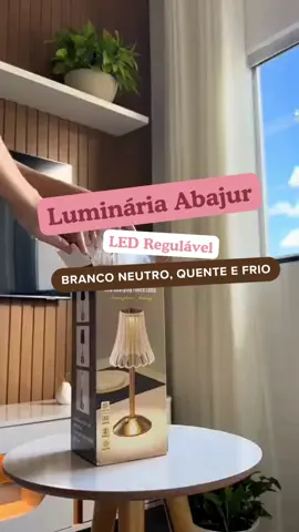 Luminária Abajur  #achadinhos #achadosshopee #luminaria #abajur #decoracao 