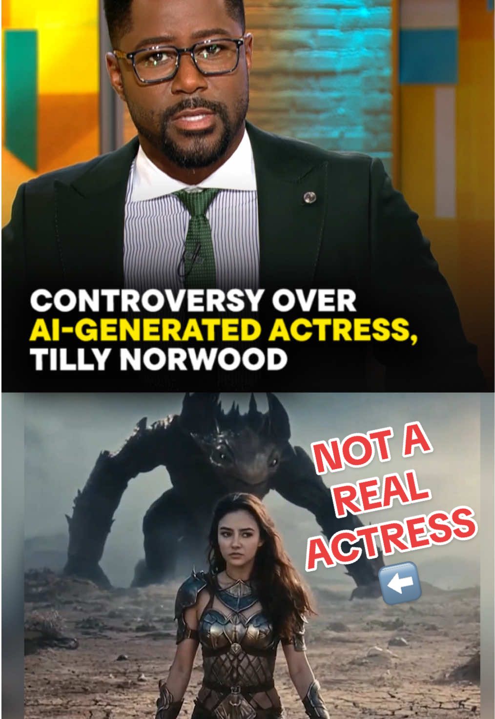 Hollywood is raising concerns over an AI-generated actress known as Tilly Norwood. Actor Eline Van der Velden, who founded the world’s first AI talent studio, said she’s spoken with several talent agents vying to represent her AI character, drawing sharp criticism from many in the industry. #AI #Tillynorwood #actor #hollywood #acting 