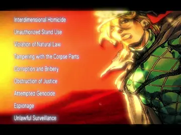 Muda muda 🗣️ #steelballrun #jjba #diegobrandoedit #fyp #dontletitflop 