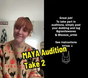 #duet with @Granite Waves #granitewavesva  @Tezeze Take 2  without the light Polish accent! Tried to capture even more of what I feel her personality is like! #audition #voiceover #voiceactor 