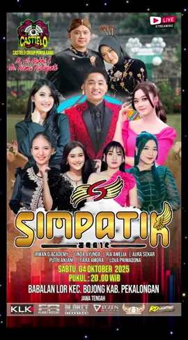 Ngarep dewe😁💃 @Simpatik Music Official @d'Zen Media  #simpatikmusic #simpatik #rdlighting #videotron #fyp 