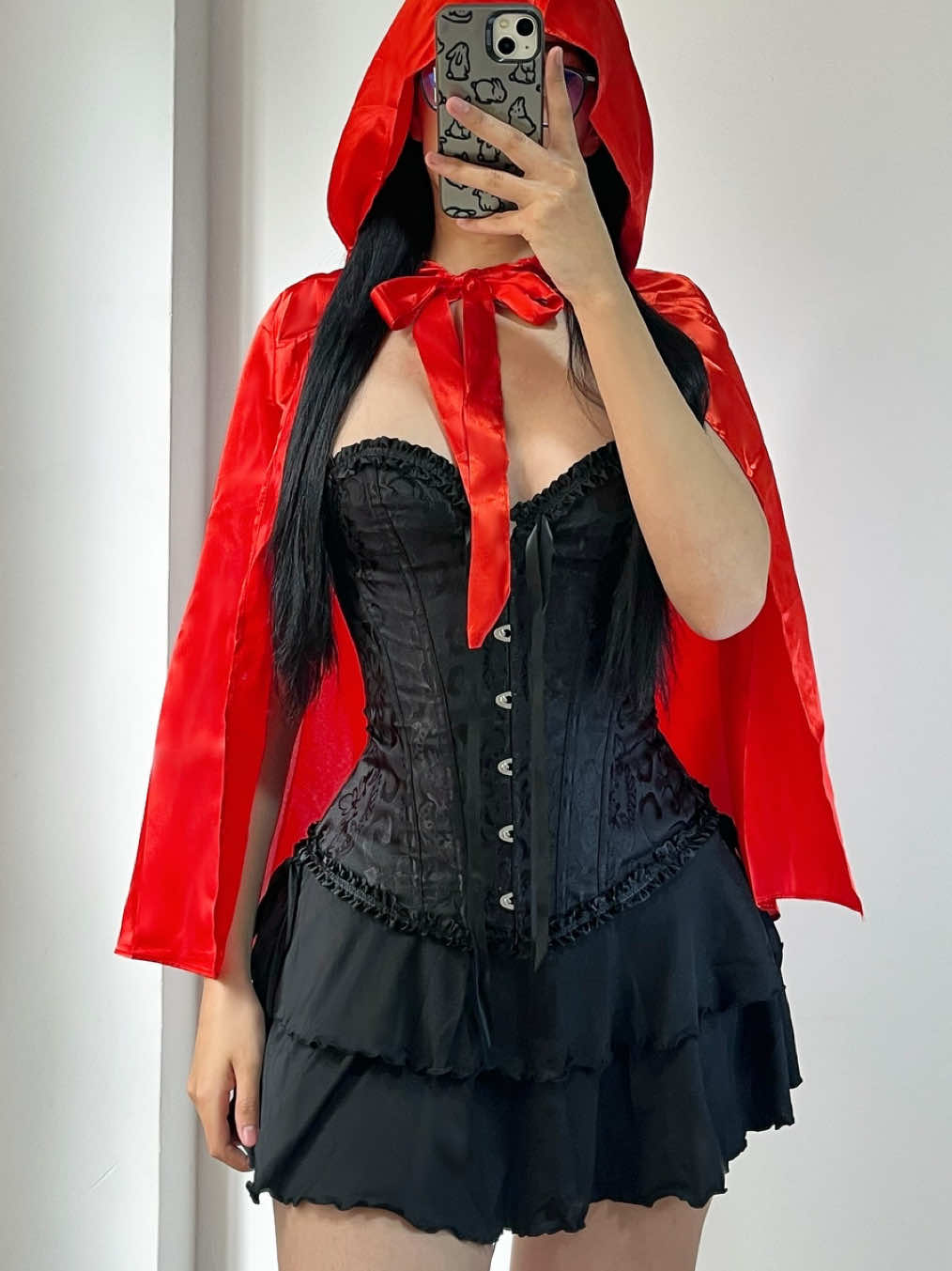 Disfraz de Caperucita Roja 🐺 Ya tienes tu disfraz de Halloween?  Agéndalo al 3219203402 o ig: whiswhim  #caperucitaroja #disfraz #halloween #octubre 