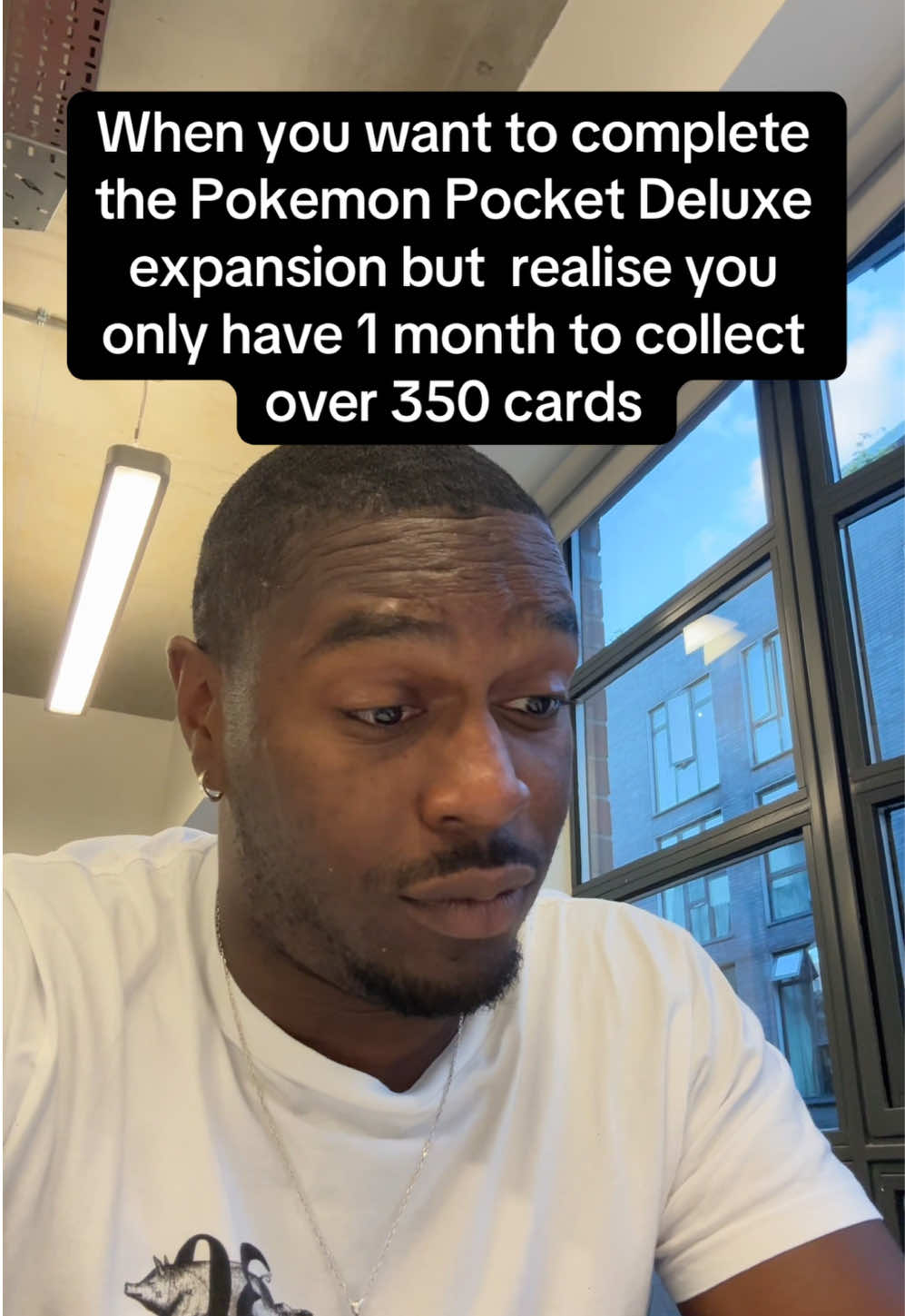 How much progress have you guys made with the new Pokemon pocket expansion? 😭 #Pokemon #pokemoncards #pokemontcg #pokemonpocket 