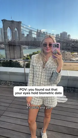 POV: even your eyes need cybersecurity 👀 ✨ ultimate defense in one lens - meet @Zenni Optical‘s EyeQLenz™ with Zenni ID Guard™  here’s what they do: ☀️ 100% UV Protection = like sunscreen, but smarter 💻 Blue Light Shield = comfort from sun to screen 🌈 Light-Adaptive = clear indoors, tinted outdoors 🔒 Infrared Reflecting = defends against unwanted tracking (that pink sheen = working 👏) #ZenniIDGuard #ad