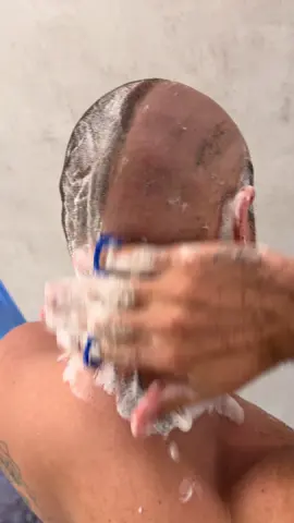Bald ASMR magic! Twinshaver: Protected blades, fast, gentle head shave. 🪒 🎙️ #Twinshaver #razor #bald #headshave #asmr 