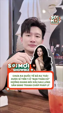 🔥CHẤN ĐỘNG: Dược sĩ Tiến hẹn Hương Giang ra giải quyết tr.anh chấp pháp lý sau khi bị “nấu xói” sau lưng ⁉️ #soimoishowbiz #duocsitien #huonggiang  #thenewmentor #tiktokgiaitri 