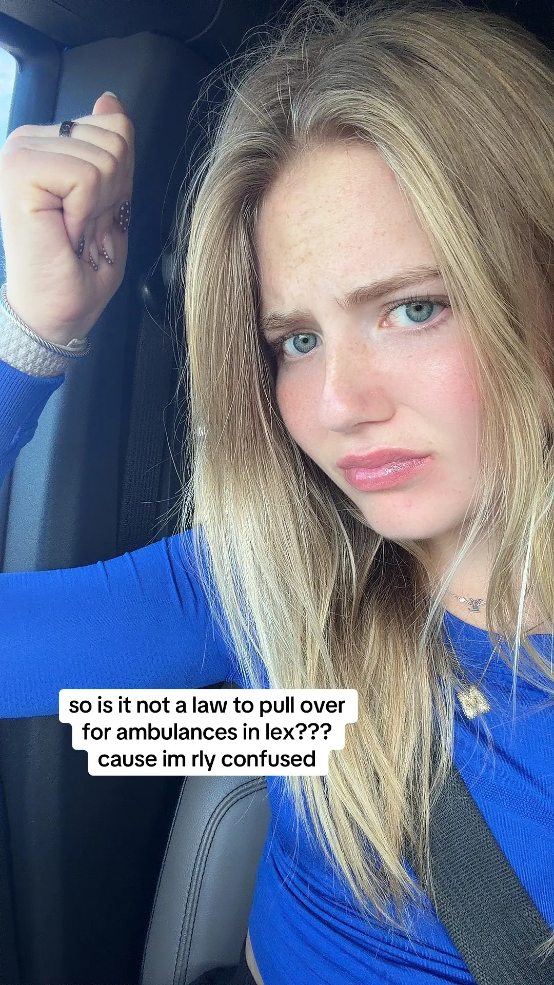 like NO ONE pulls over and stops… #lex #lexington #kentucky 