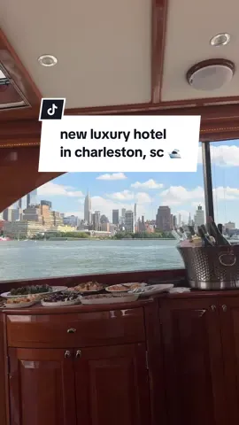 this was the coolest evening ever ??!! 🛥️⚓️🦪✨ biggest thank you to The Cooper for having me on board - follow @thecoopercharleston on IG & visit thecooper.com for more details !!!! #charlestonhotel #luxuryhotel #newopening #thecooper #waterfront 