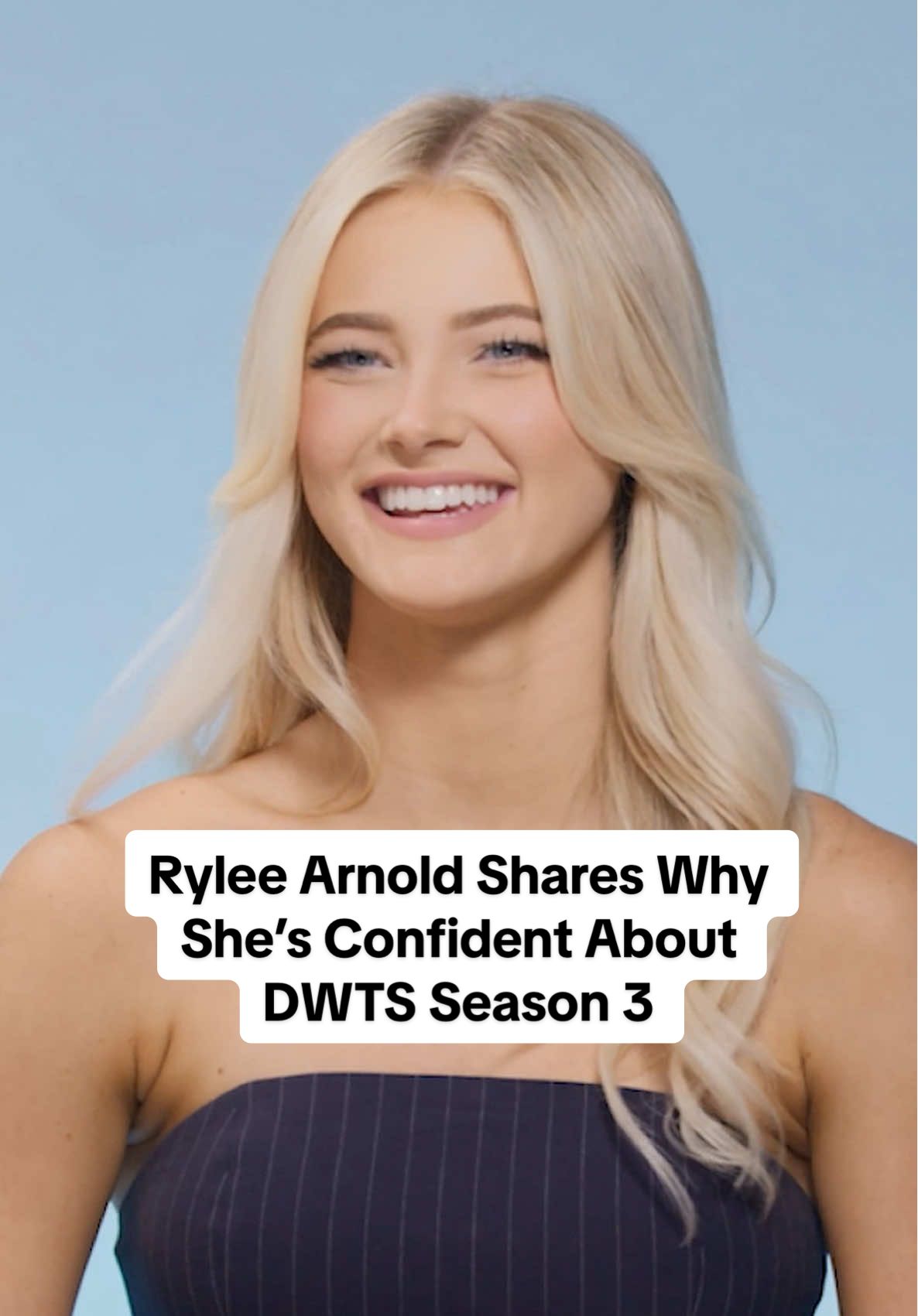 Confidence looks good on @Rylee Arnold. As she heads into her third season of #DWTS, the pro is feeling strong in both her dancing and choreography. Sewing her own costumes, though? Maybe by the finale. #RyleeArnold #GoodHouseBadHouse @Dancing with the Stars #DWTS 