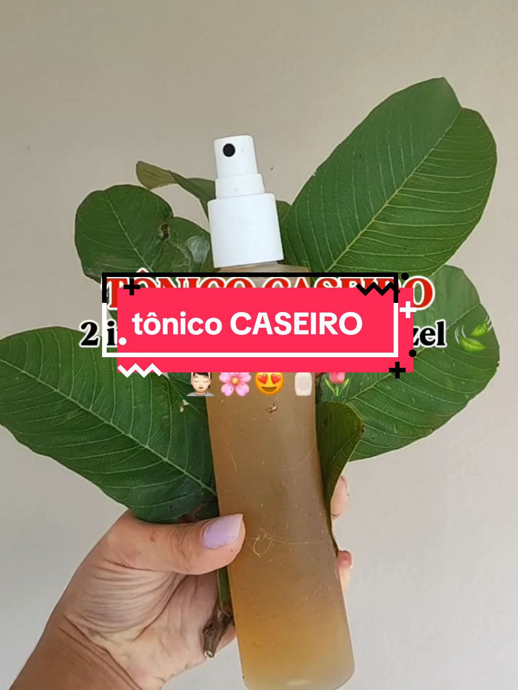 tônico caseiro para CRESCIMENTO dos CABELOS com apenas 2 ingredientes 😱