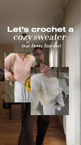 Part 4 | Crochet sweater using Tunisian crochet knit stich 🧶  #crochetsweater #crochetinspo #crochetersoftiktok #falloutfit #creativeinspiration 