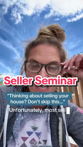 Most sellers make one mistake that costs them thousands of dollars — and they don’t even realize it until it’s too late. That’s exactly why I’m hosting a FREE Seller Seminar on October 2nd at 7 PM MST (live on Zoom — you can join from anywhere). Here’s what you’ll learn: ✨ What’s worth fixing before you list (and what’s a total waste of money) ✨ The cleaning secrets that buyers ALWAYS notice but sellers usually miss ✨ Why staging matters more than you think — and how to do it affordably ✨ The 3 times sellers actually negotiate in a transaction (not just once!) ✨ Plus, my proven strategies to get your home in front of the right buyers fast 💡 These tips could save you thousands of dollars and a ton of unnecessary stress. 👉 Type SELLER in the comments and I’ll send you the registration link! Even if you’re not selling for a year or two, this 45-minute seminar will set you up for success.  #realestatebestie #casperwyomingrealestate #alishacollins #homesellingtips #sellersguide