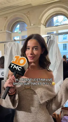 @Lea Elui a autant hâte que nous ! 😍✨ @Etam @TF1+  #etamliveshow #leaelui #lingerie #fashionweek 