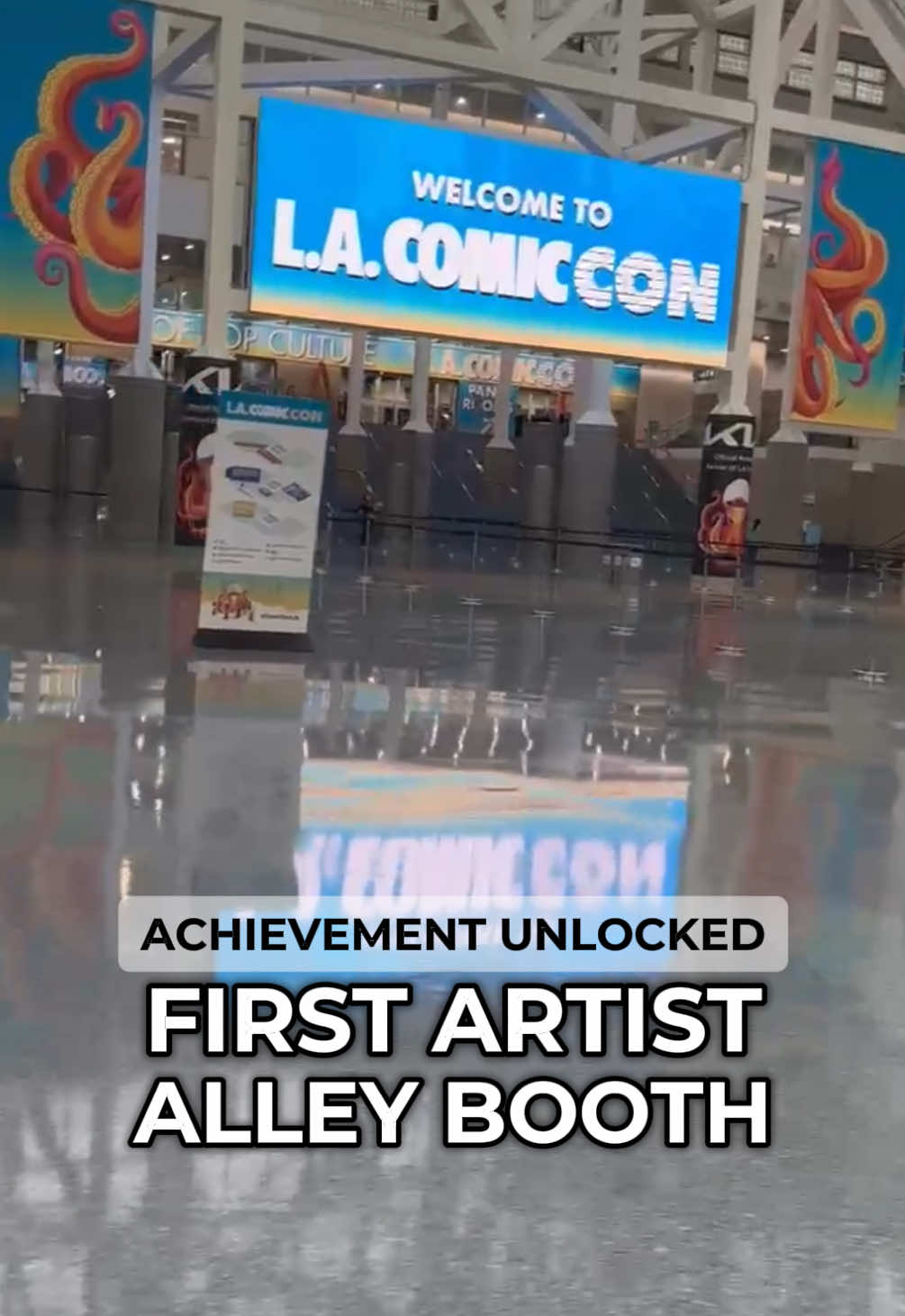 Comic con LA was one to remember!  Believe it or not I found out we got accepted last minute into comic con because of a vendor cancellation.  I had to quickly push out things I already had in the works and work with manufacturers to see if there was any way possible to get things in on time. And let me just tell you they all pulled through 😭  I got to launch not only 2 additional gaming desk mat designs for comic con LA but the first drop of my Komame key chain blind boxes.  I met so many great people and artists and had an absolute blast walking around when i found a chance.  I can not wait to see what this journey brings for us moving forward and how much bigger our small community can grow.  Thank you to everyone following along on my journey and supporting from afar 💕 truly could not do any of this without yours support.  Nikpop will be attending more events soon! So be sure to keep a look out for those dates 😭☺️ #comiccon #art #artist #illustration #vendor #artistalley #LA 
