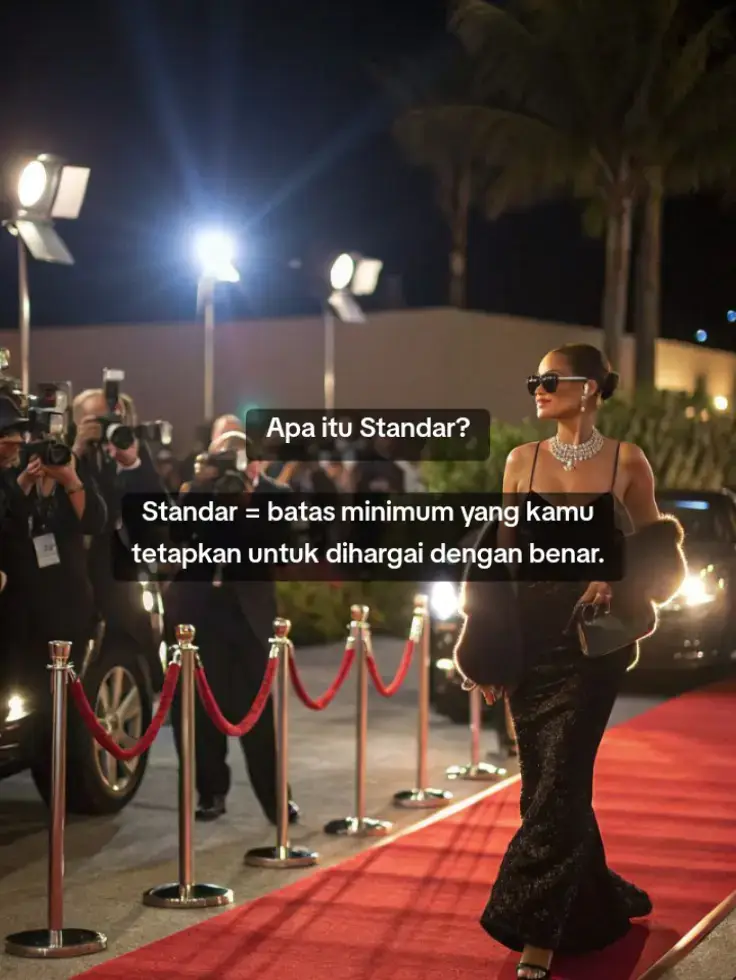 Standarku bukan negotiable🔥