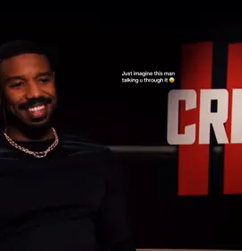 A man with a raspy voice is my weakness. #fypシ #blackmen #michaelbjordan #BlackTikTok #actor 