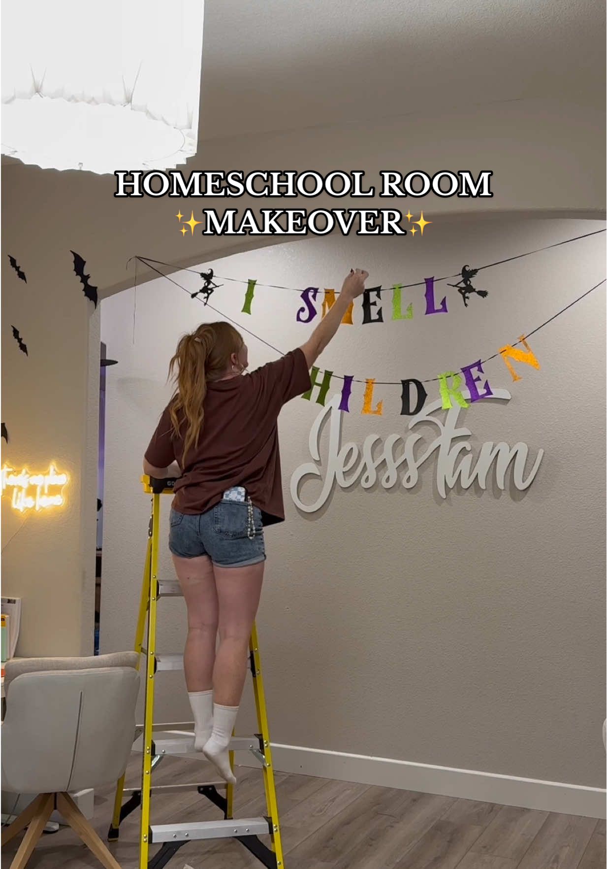 Not me forgetting the ONE thing we need most… 🥲 GRWM + 5 kids as I give our homeschool room it’s FIRST room makeover of the year! Andddd if you’re behind schedule like me…. order all your last minute essentials on @DoorDash and use DOUBLE dash if you're extra forgetful (also like me) #DoorDashPartner #roommakeover #middleschool #essentials #decoratewithme