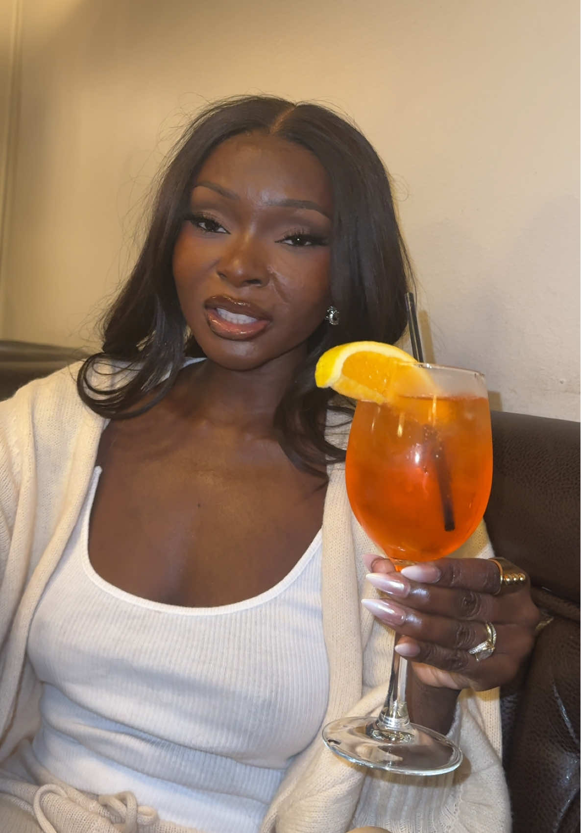 My man, my man, my man, and Aperol Spritz to end the day 