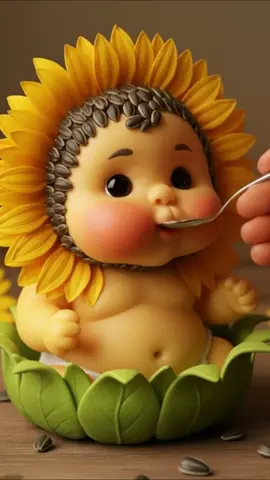 Bebê girassol 🌻 ASMR#asmr #vídeossatisfatórios #iaasmr #foryoupage #videossatisfatorios 