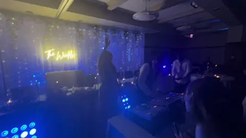 One of my favorite videos of my Husband and I djing at my wedding💜 #djcouple #wedding #ravewedding 