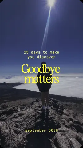 so, i’ve got 25 days left to make you discover my next record « goodbye matters » : let’s go #newmusic #countdown #indiemusic #womeninmusic 