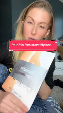 #unboxinglady #ripresistanttights #nylons #nylonstockings #ripproof 