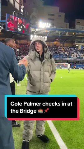 Cole Palmer checks in at the Bridge 🏟️📌 #colepalmer #palmer #chelsea #chelseafc 