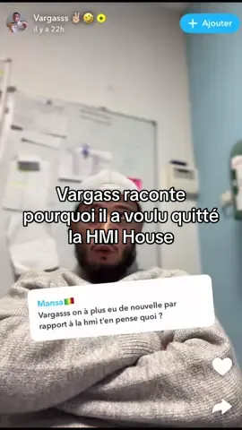 Vargass raconte pourquoi il a voulu quitter la hmi house #hmihouse #hmi 