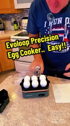 The EVOLOOP Rapid Egg Cooker makes perfect eggs every time — hard-boiled, poached, scrambled, or omelets. With space for up to 6 eggs, this BPA-free cooker is compact, fast, and mess-free. Whether you’re meal prepping, camping, or just want a quick breakfast, this is the easiest way to get delicious eggs every time.  #FallFreshness #KitchenHack #EasyCooking #MealPrep #truckintoby @evoloop-Home 