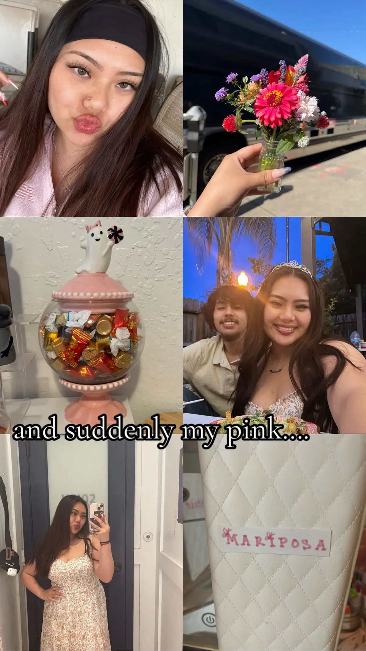 and now my phone is blue instead of pink 😭🩵 