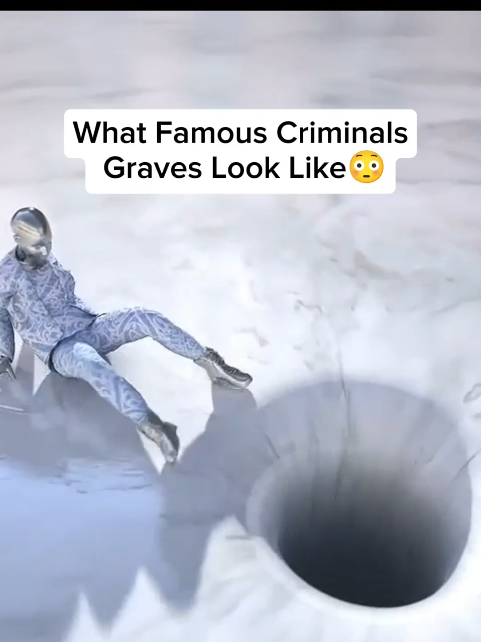 What famous criminal graves look like 😳.. #criminals #graves #scary #horror #scaryfact 